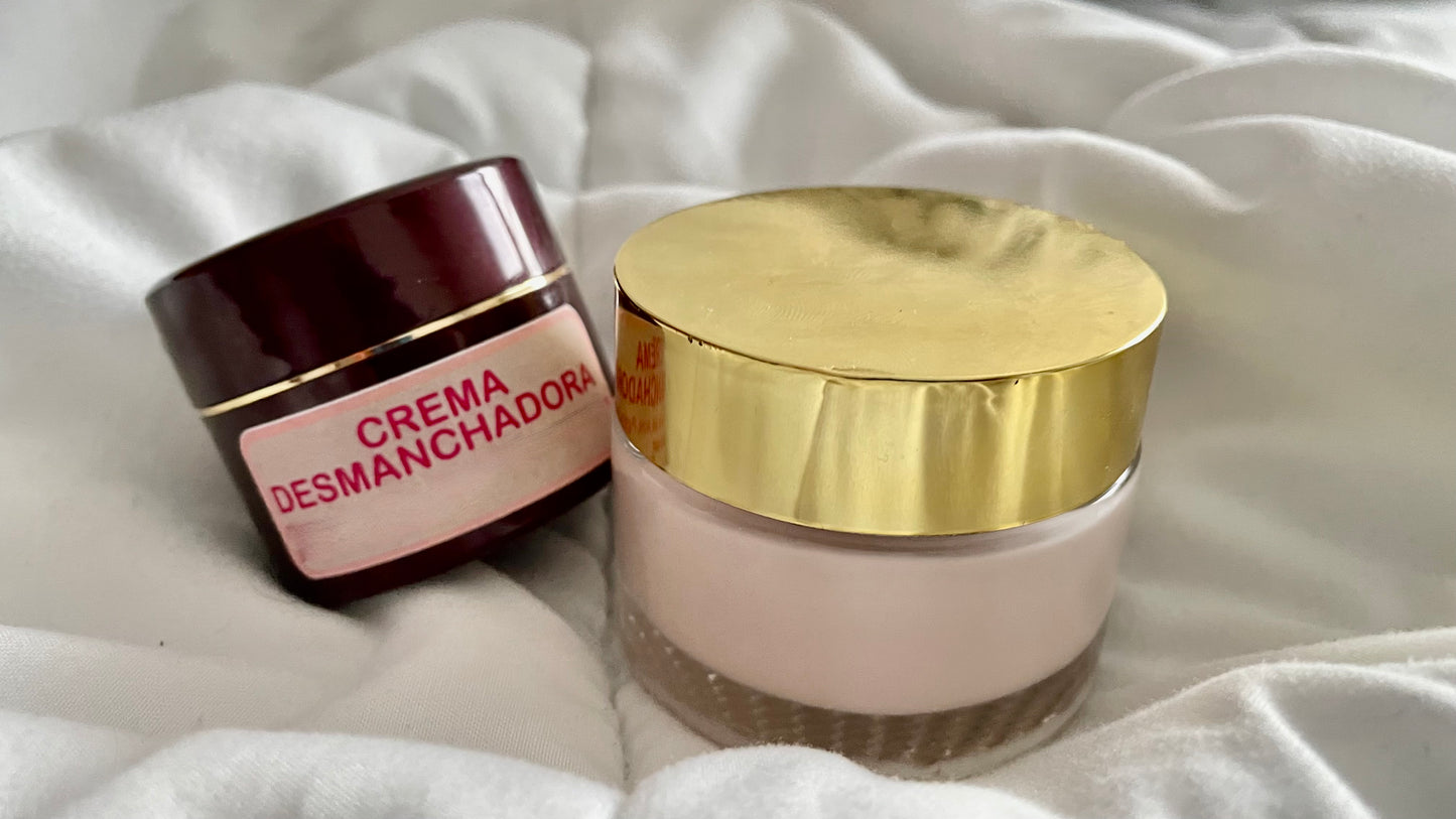 KIT Cremas Desmanchadora y Nutritiva Antiedad